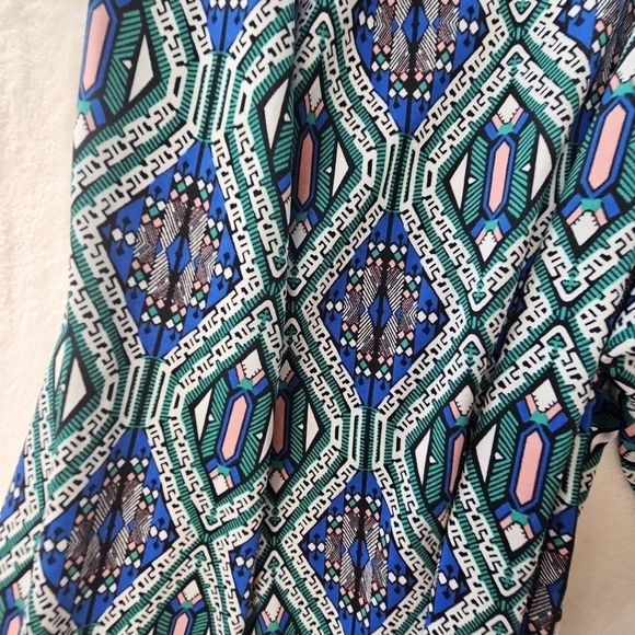 Fashion to Figure Beach Pants Womens 2x Harem Flowy Lightweight Tribal size - Picture 8 of 13